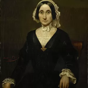 Portrait Mrs W. J.s van Alphen Baroness van Reede van Oudtshoorn