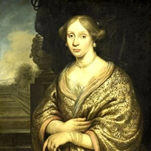 Portrait of Petronella van der Burcht, first Wife of Francois Leidecker, Zacharias