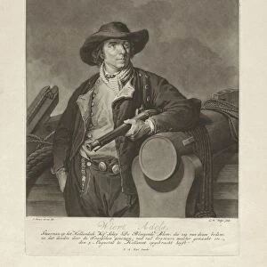 Portrait of Wiert Adels, Charles Howard Hodges, Willem Alexander Keel, 1794 - 1796