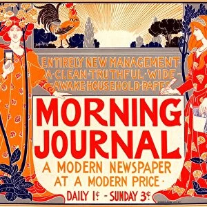 Poster for Morning Journal. Rhead, Louis, 1857-1926, Artist