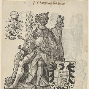 Recto Sheet Maximilian Genealogy Emperor Maximilian I