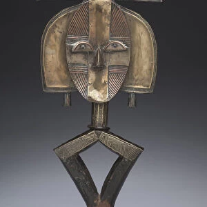 Reliquary Guardian Figure 1800s Equatorial Africa