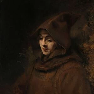 Rembrandts Son Titus Monks Habit Titus Rembrandt van Rijn