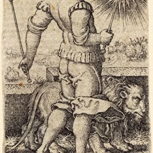 Sebald Beham (German, 1500 - 1550), Sol, engraving