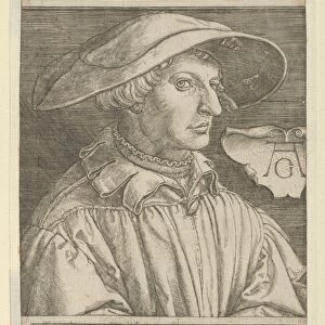Self-Portrait Age Twenty-Eight 1530 Engraving