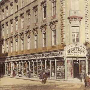 Shops Budapest 1907 Kristof ter Buildings
