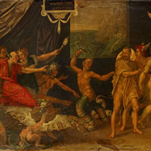 slander Apelles c. 1600-1610 mixed media canvas