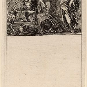 Stefano Della Bella (Italian, 1610 - 1664), Vulcan and Thetis, 1644, etching