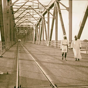 Sudan Khartoum Bridge across Wihte Nile Omdurman