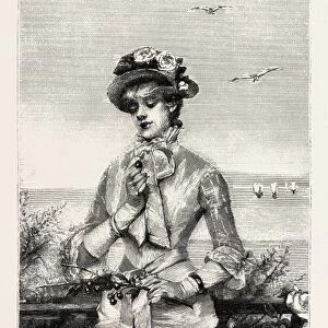 Summer Season, Fashion, Engraving 1882