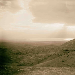 Sunrise Dead Sea wilderness Judea 1898