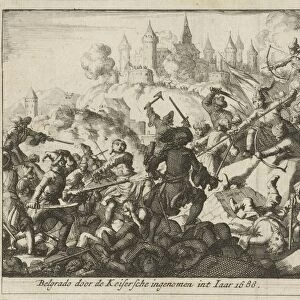 Taking Belgrade, 1688, Jan Luyken, Jurriaen van Poolsum, 1689