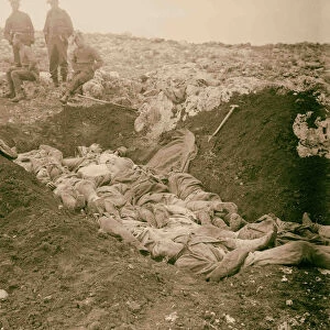Tell el-Ful battlefield Grave fallen Turks 1917