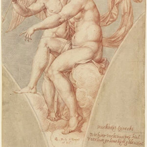 Venus Cupid Raphael Pieter van Lint Flemish 1609