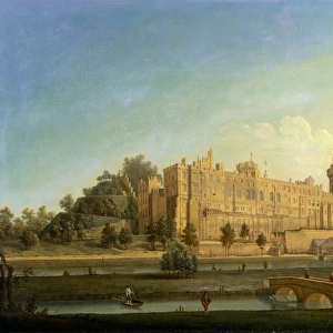 Warwick Castle, Francis Harding, active 1730-1766, British