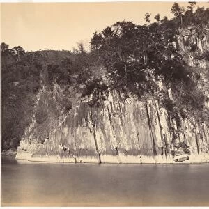 Yungfoo River ca 1869 Albumen silver print glass negative