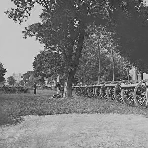Artillery park during the American Civil War