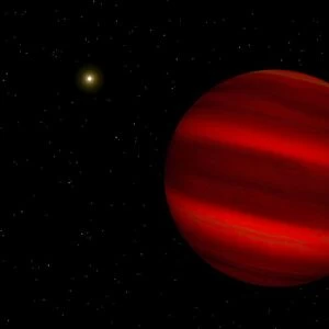 Artists concept of the brown dwarf Gliese 229 b