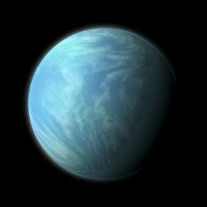 Artists depiction of Kepler 22b