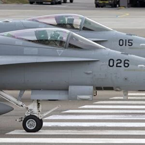 Boeing F / A-18 Hornets of the Swiss Air Force