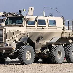 Buffalo mine protected vehicle