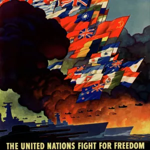 World War Propaganda Poster Art