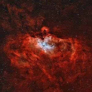 The Eagle Nebula in the constellation Serpens