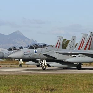 F-15D Baz from the Israeli Air Force at Decimomannu Air Base, Italy
