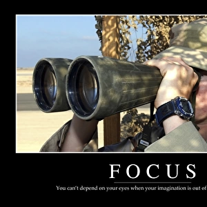 Focus: Inspirational Quote and Motivational Poster