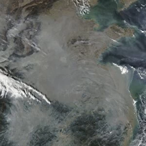 Haze over eastern China