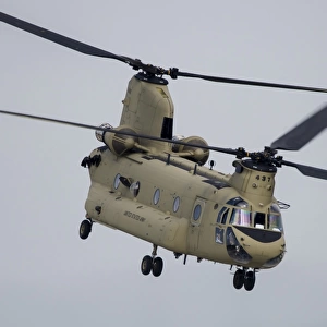 A U. S. Army CH-47F Chinook in Ansbach, Germany