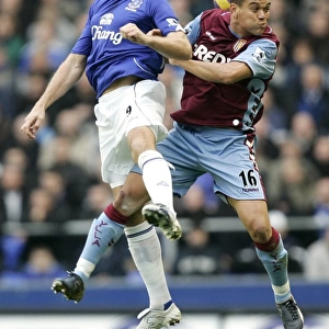 Beattie vs Bouma: Clash of the Titans in Everton vs Aston Villa (06/07) FA Premiership
