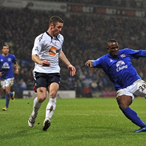 Clash at Reebok: Anichebe vs. Cahill - Everton vs. Bolton Wanderers: A Premier League Showdown (13 February 2011)