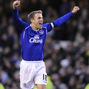 Everton's Phil Neville: Emotional FA Cup Quarterfinal Victory Over Middlesbrough (8/3/09)