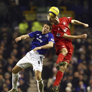 Everton's Titans Clash: James Beattie vs. Sami Hyypia