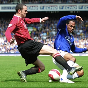 Football - Everton v Manchester United FA Barclays Premiership - Goodison Park - 28 / 4 / 07 Evertons J