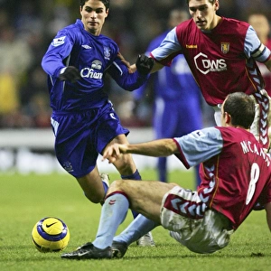 Season 05-06 Glass Frame Collection: Aston Villa vs Everton