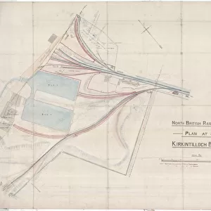 North British Railway Plan at Kirkintilloch Basin