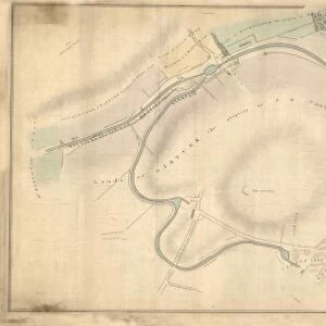 Plan of the Monkland Canal from Coats Lands to the Termination at Wood Hall Bridge
