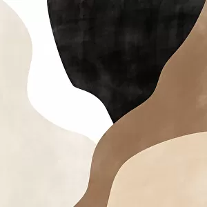 Abstract Beige and Brown Art No. 2