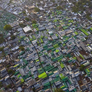 Korail, the largest slums in Bangladesh