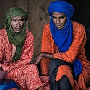 Two peul men - Niger