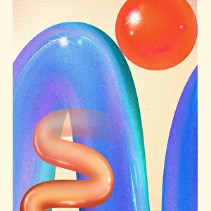 Minimalist artwork Premium Framed Print Collection: Subtle colors