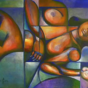 Figurative art Glass Frame Collection: Cubism