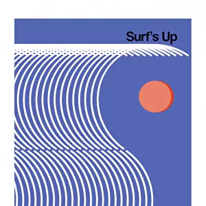 Surf's Up Blue