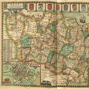 Maps and Plans Collection: John Speed's County Maps, 1611