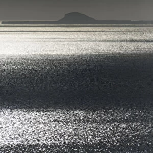 Coastal waters of the Atlantic ocean, looking toward the Treshnish islands, Scotland, UK, May