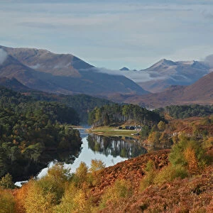 Glen Affric in autumn, Highlands, Scotland, UK, October 2012