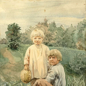 1882. Artist: Polenova, Elena Dmitryevna (1850-1898)