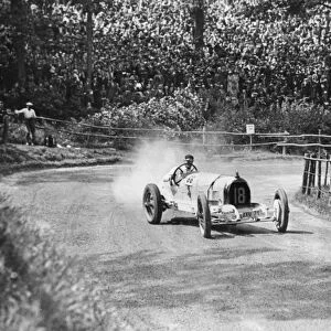 1930 Austro-Daimler, Hans von Stuck at Shelsley Walsh. Creator: Unknown